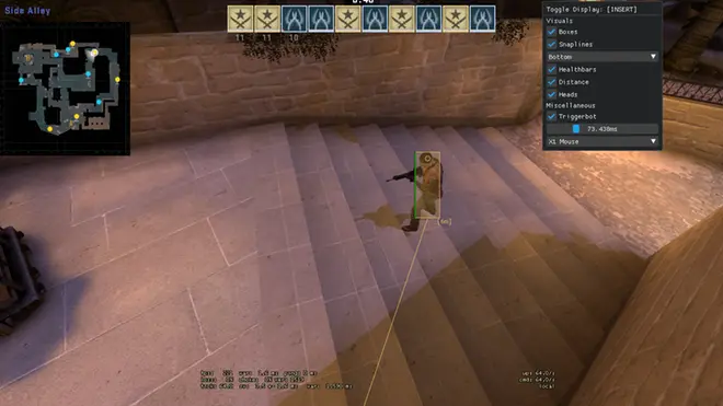 Trainer — CSGO Cheatengine Cheat: ESP & Aimbot Screenshot 3