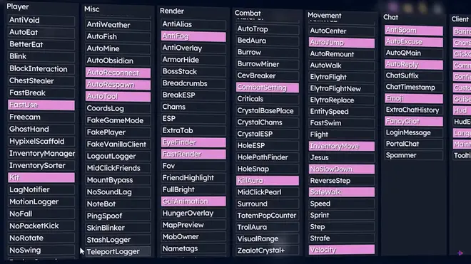 TrollHack | Utility Mod for Minecraft Anarchy Servers