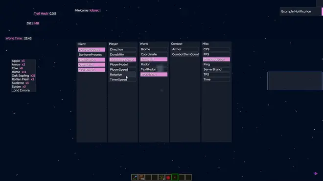 TrollHack | Utility Mod for Minecraft Anarchy Servers