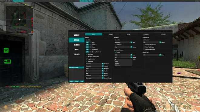 UltraHook | Legit CS:Source cheat — CFG & Aim-assist