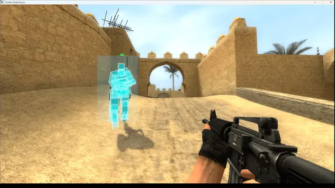 VisualsReborn | Aimbot, Wallhack + CFG — CS Source Screenshot 1