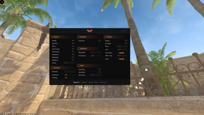 Weave CS2 | Free HVH Rage cheat for CS2