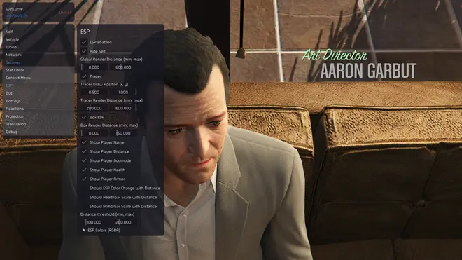 YimMenu — GodMode, Noclip, Freecam Mod Menu GTA 5 Screenshot 2