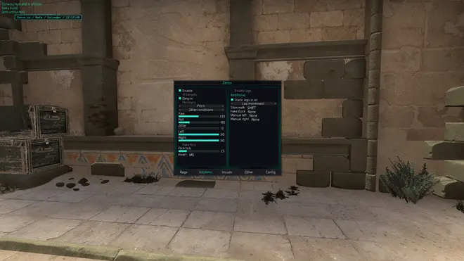 Zenox | CSGO Chams, Ragebot, Wallhack, ESP