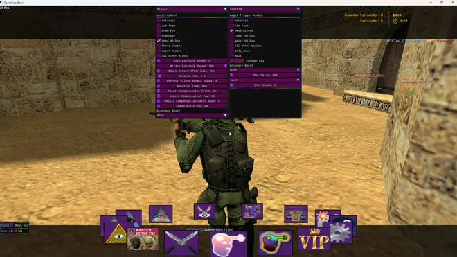 EVOL | Silent aim, anti-aim, ragebot, wallhack CS 1.6 Screenshot 2