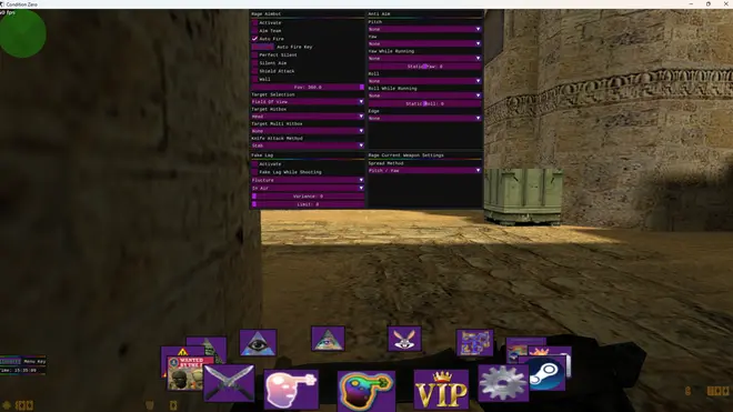 EVOL | Silent aim, anti-aim, ragebot, wallhack CS 1.6 Screenshot 4