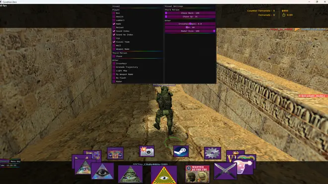EVOL | Silent aim, anti-aim, ragebot, wallhack CS 1.6
